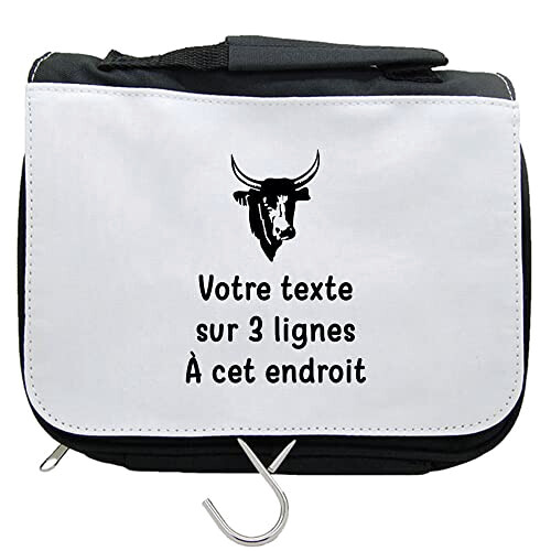 Trousse de toilette Taureau noir