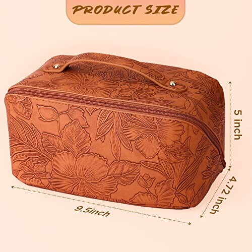 Trousse de toilette Fleur marron, variant 4 