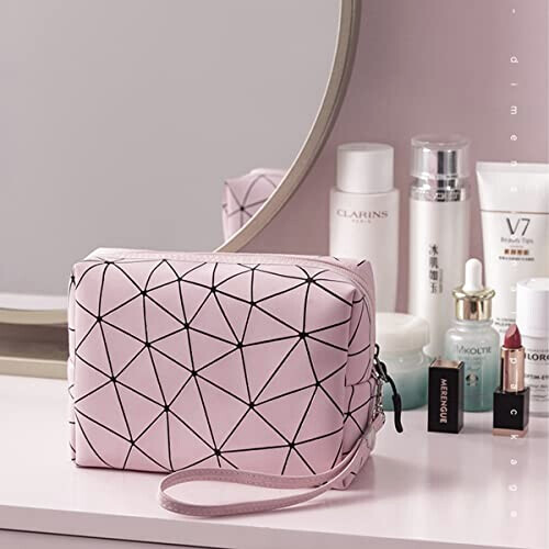 Trousse de toilette Rose - Fleur variant 3 