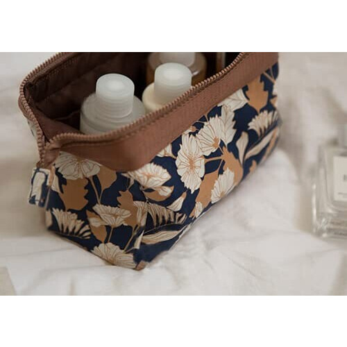 Trousse de toilette Fleur métallique variant 2 