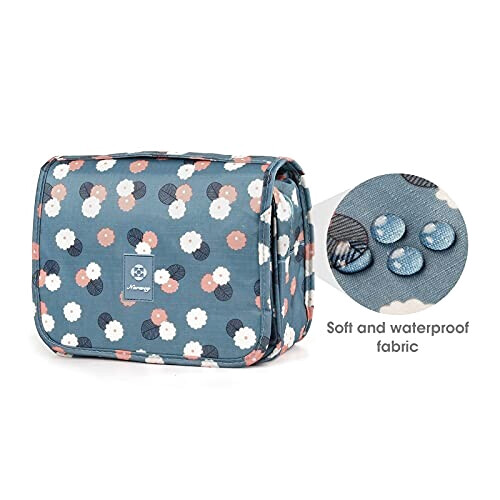 Trousse de toilette Fleur bleue variant 1 