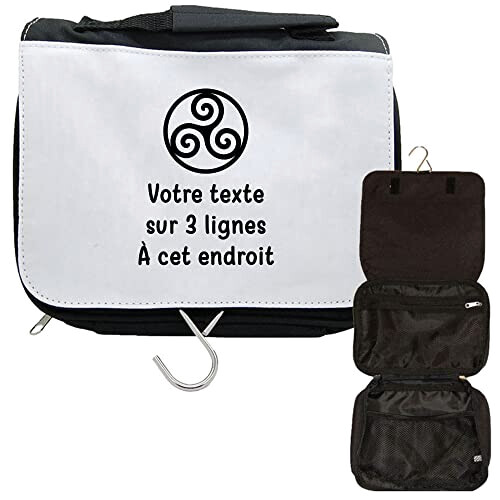 Trousse de toilette Triskel noir variant 0 