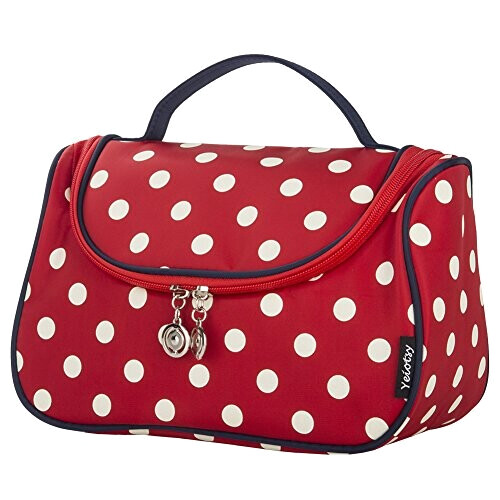 Trousse de toilette rouge classique