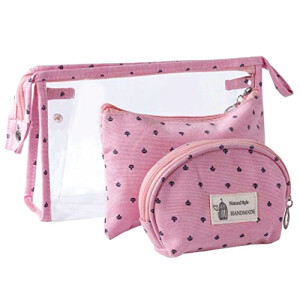 Trousse de toilette rose