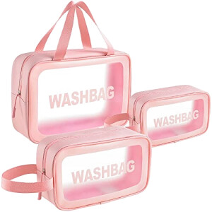 Trousse de toilette rose