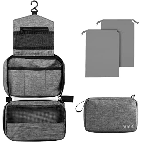 Trousse de toilette gris