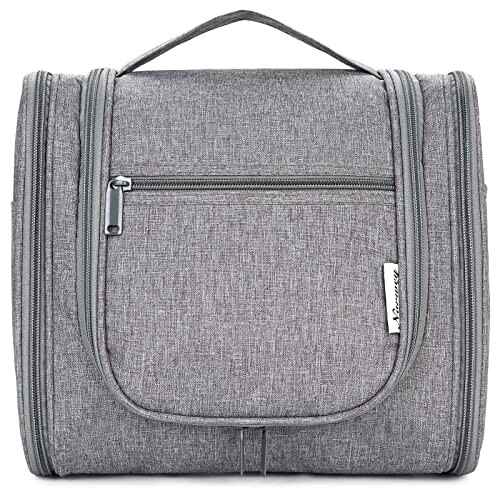 Trousse de toilette gris (grand)