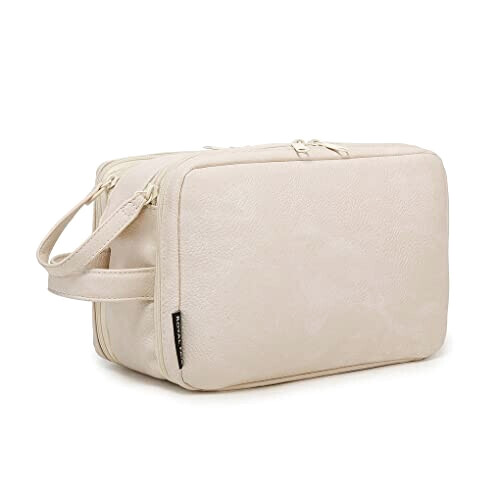 Trousse de toilette beige