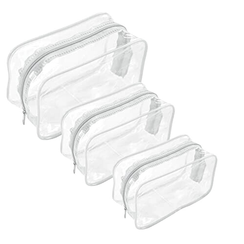 Trousse de toilette Transparent blanc