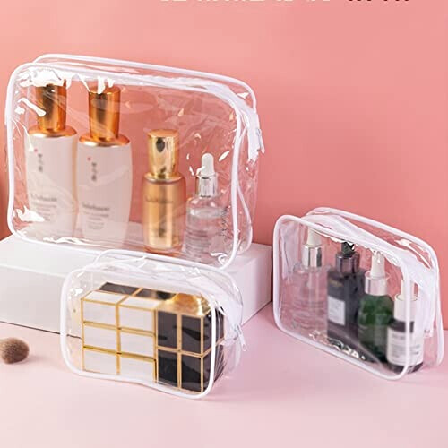 Trousse de toilette Transparent blanc variant 1 