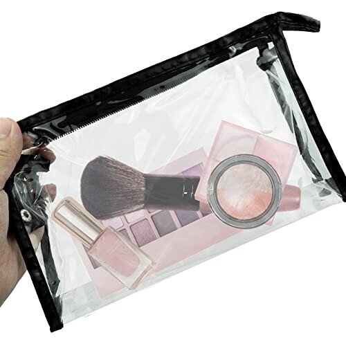 Trousse de toilette Transparent noir variant 1 